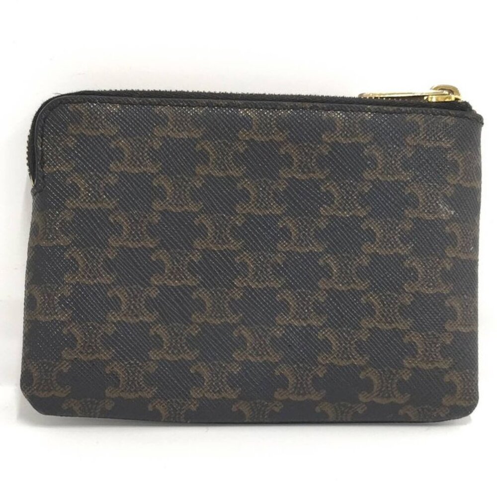 Celine Macadam Coin Case Dark Brown - Picture 2 of 10
